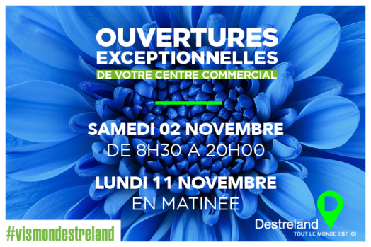OUVERTURE EXCEPTIONNELLE !