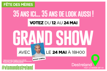 35 ans ici…35 ans de look aussi !