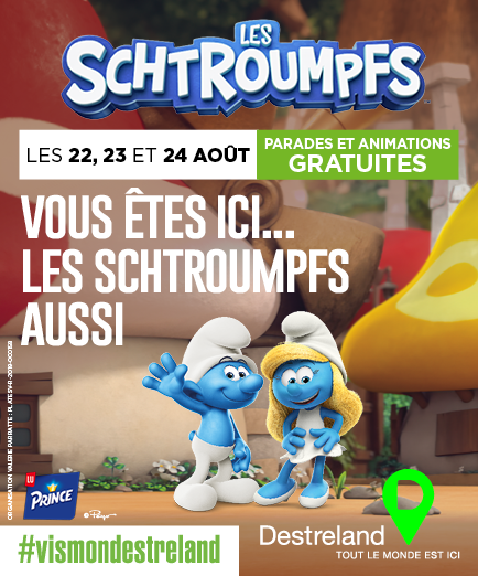 Vous êtes ici... les SCHTROUMPFS aussi