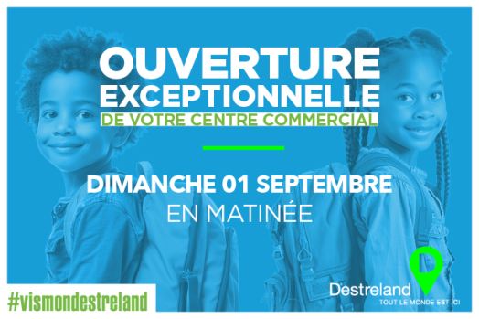 OUVERTURE EXCEPTIONNELLE !